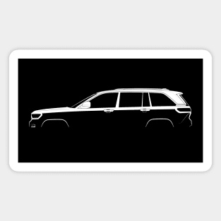 Jeep Grand Cherokee (WL) Silhouette Magnet